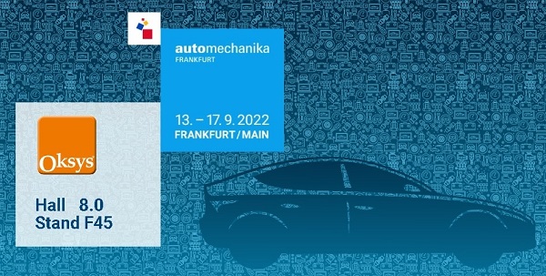 Automechanika 2022: Oksys in esposizione a Francoforte